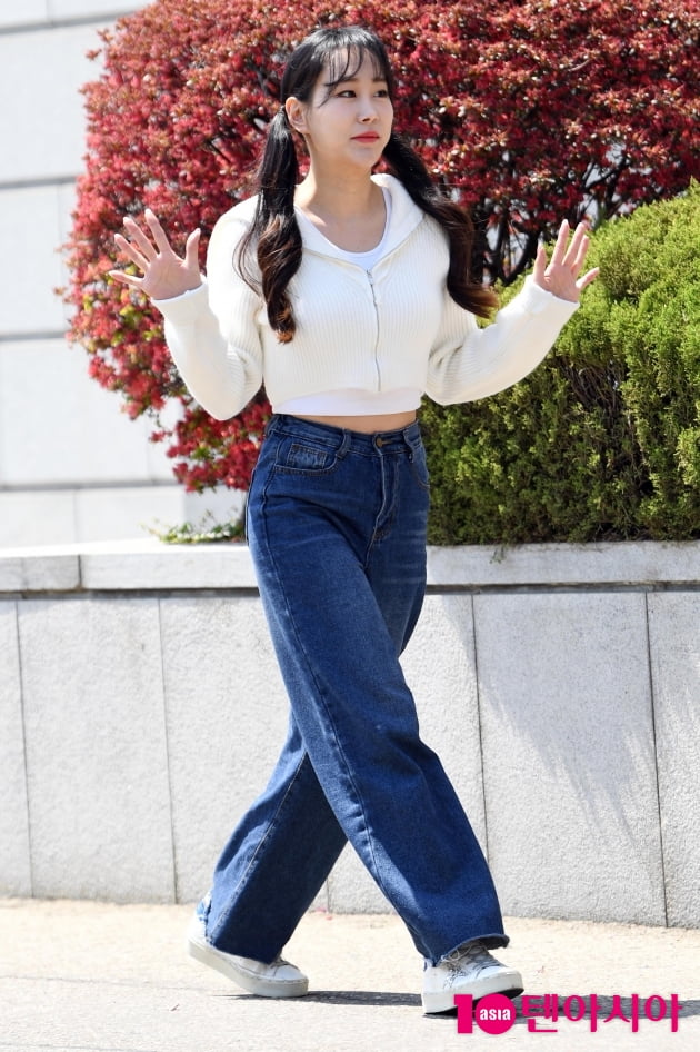 [TEN 포토] 김의영 '귀여운 양갈래 머리'