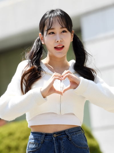 [TEN 포토] 김의영 '상큼한 하트'