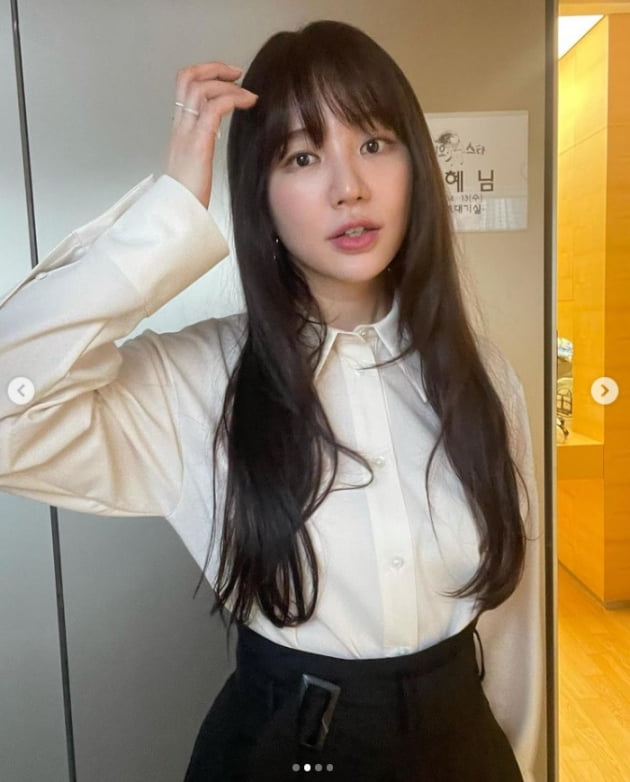 윤은혜, 초절정 동안 시간이 멈췄어...매력있는 이쁨[TEN★]