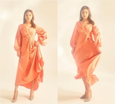 '44kg' 송가인, 과감한 드레스에 드러난 볼륨감…여신이 따로 없네 [TEN★]