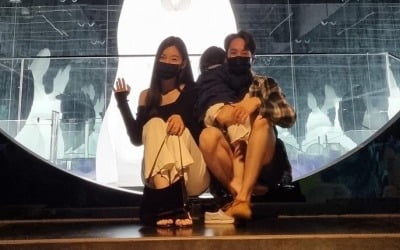 '제주 여행 중' 이다은♥윤남기, 옹기종기…"내년에 또" 올 때는 네 식구 기대? [TEN★]