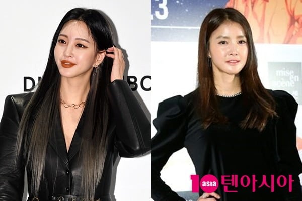 한예슬, 이시영 /사진=텐아시아 DB