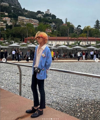 지드래곤, 돋보이는 마네킹 몸매...너무 말랐네[TEN★]