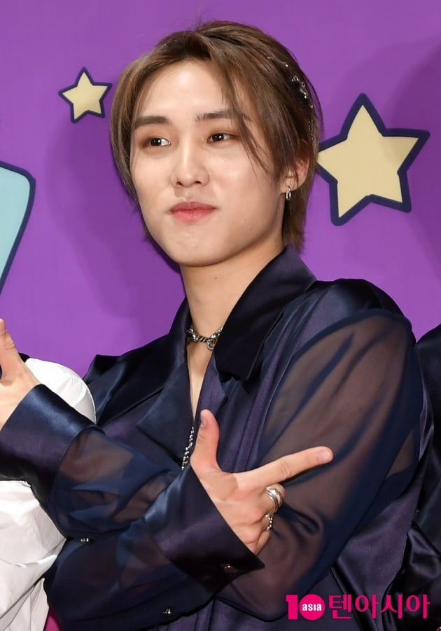 [TEN 포토] 더보이즈 제이콥 '수줍은 미소'