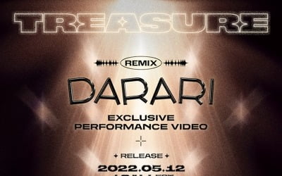 트레저, 역주행 인기곡 '다라리'…13일 '익스클루시브 퍼포먼스' 비디오 공개