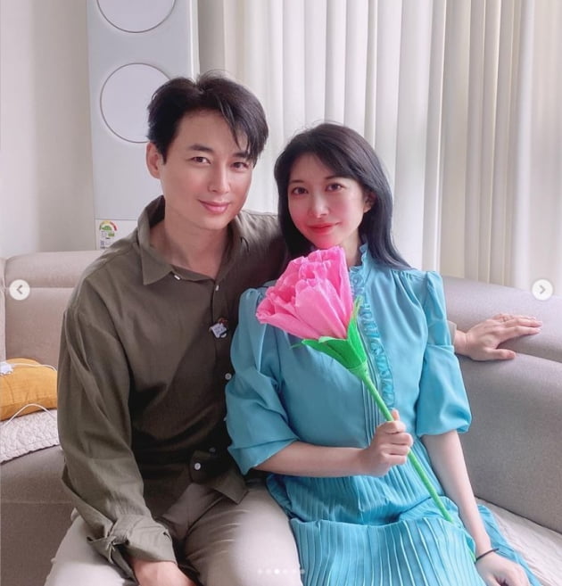 '이지훈♥'아야네, 어버이날 한상차림까지...사랑받는 막내 며느리[TEN★]