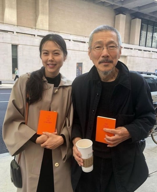 김민희-홍상수./ 사진제공=Film at Lincoln Center 공식 인스타그램