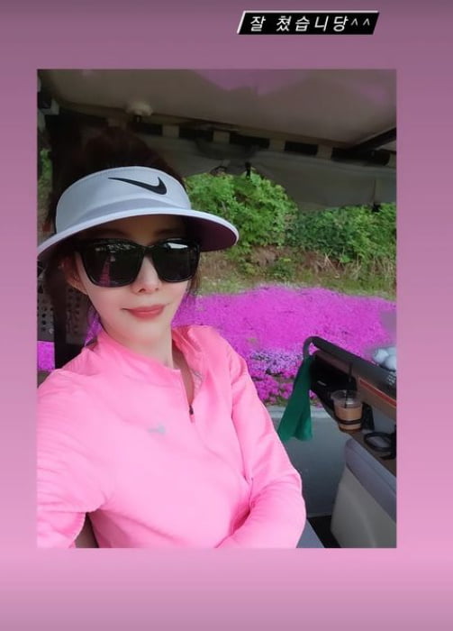 '태국재벌♥' 신주아, 골프 룩 센스만점..."골프 초보 삐약삐약"[TEN★]