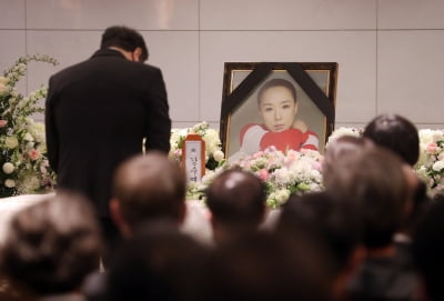 [TEN 포토] 故 강수연 영결식