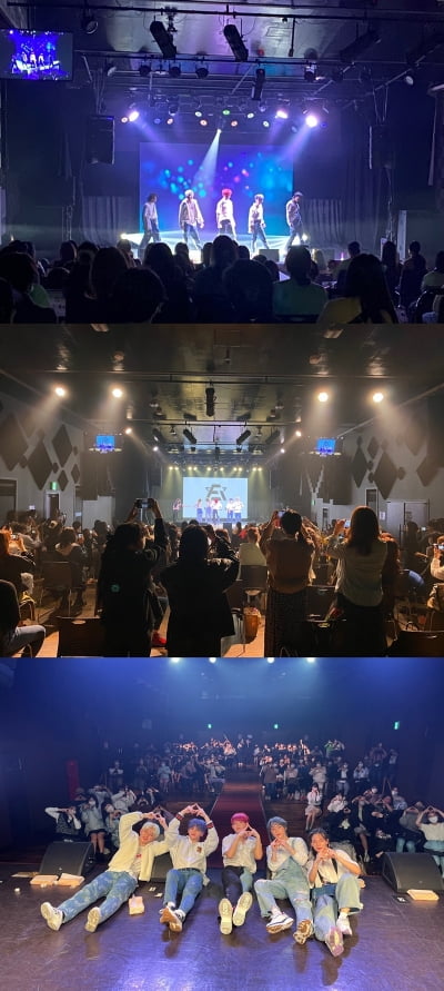 新 보이그룹 페이블, 日서 데뷔 쇼케이스