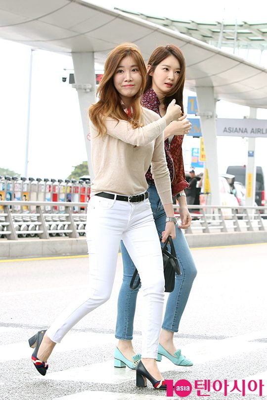 다비치 강민경, 이해리./사진=텐아시아DB