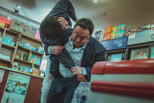 영화 '범죄도시2' 마동석 스틸 /사진제공=에이비오엔터테인먼트