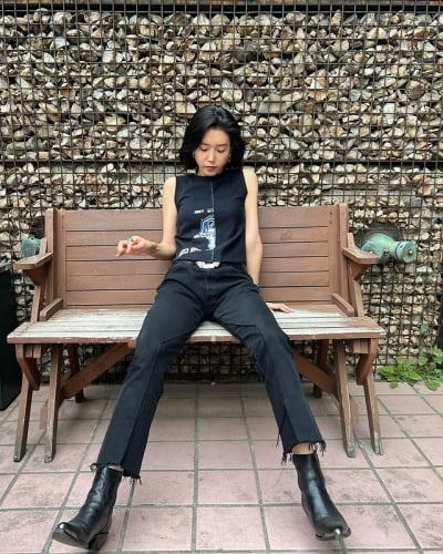 "춤추고 싶다" 채정안, 왕년의 댄스 가수…무대 컴백? 한지민도 '좋아요'[TEN★]