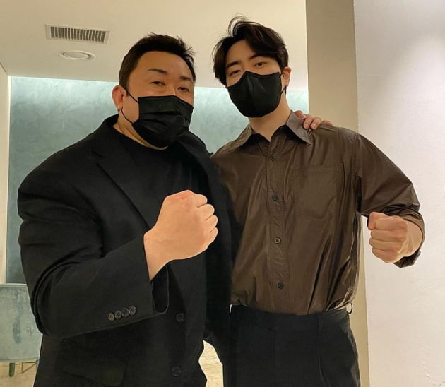 마동석, 이준혁 /사진=이준혁 인스타그램