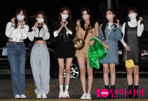 [TEN 포토] 아이브 '첫 해외일정 출국'