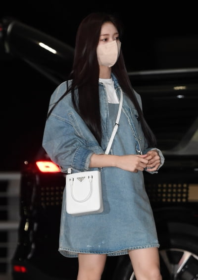 [TEN 포토] 아이브 이서 '수수한 화장기에도 빛나는 미모'