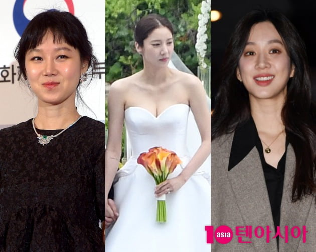 배우 공효진, 손담비, 정려원./사진=텐아시아DB