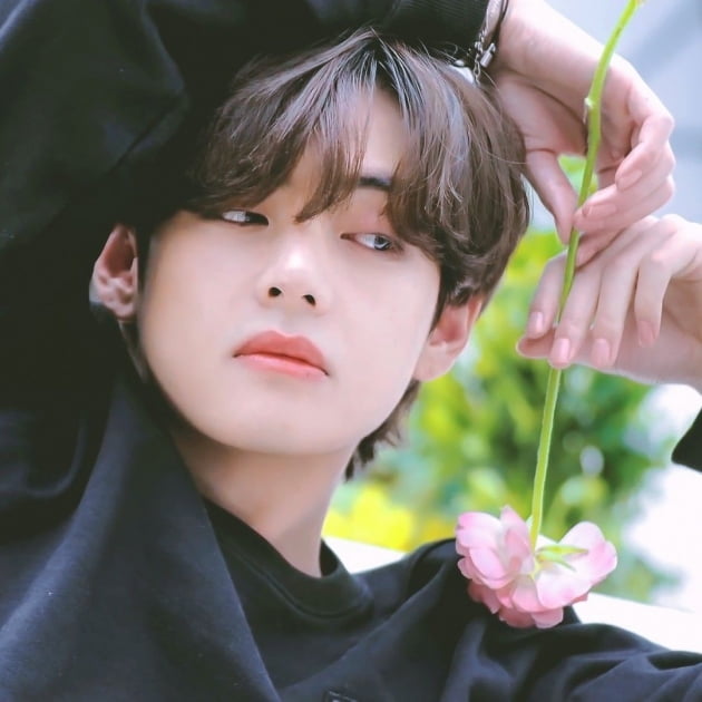‘꽃보다 태형’ BTS 뷔, 2년 연속 '장미꽃 주고 싶은 남돌' 1위