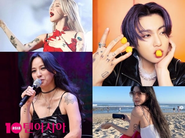 은밀한 신체 부위도 OK…이효리·한예슬에게 없는 '퇴폐美', MZ세대 스타가 완성 [TEN스타필드]