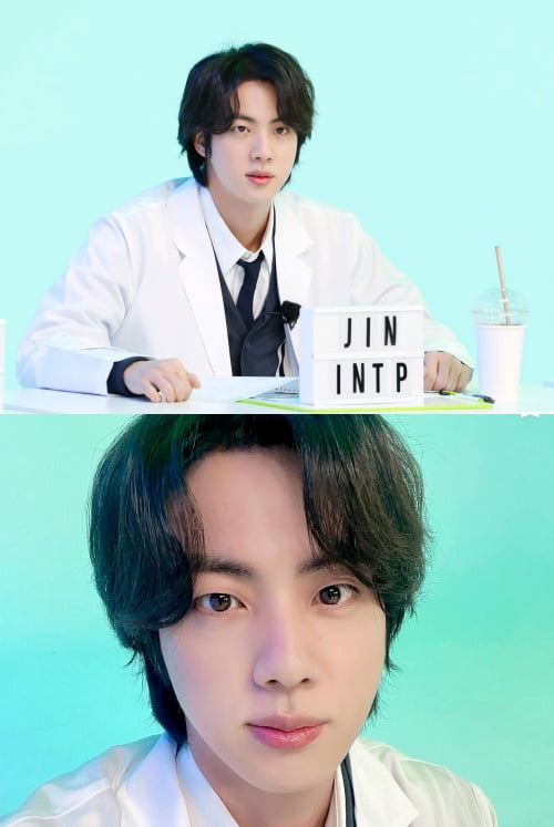 퍼펙트 매력둥이 'JINTP' 방탄소년단 진, MBTI 랩 포토 스케치