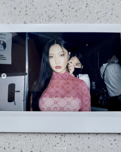 마마무 화사, 섹시한 암표범 변신...핑크빛 유혹[TEN★]