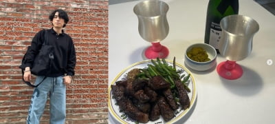 이시언, ♥서지승과 샴페인 한잔...달달한 신혼[TEN★]