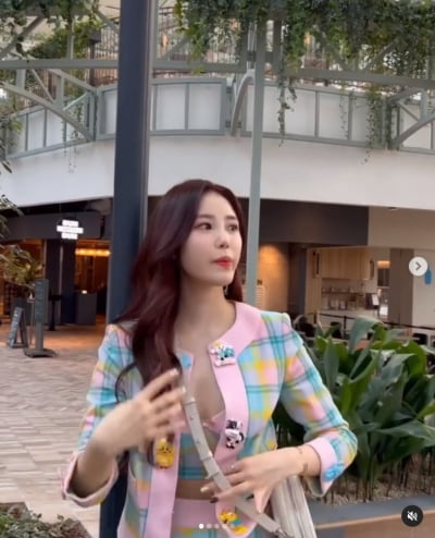 전효성, 러블리한 일상...감출 수 없는 베이글녀[TEN★]