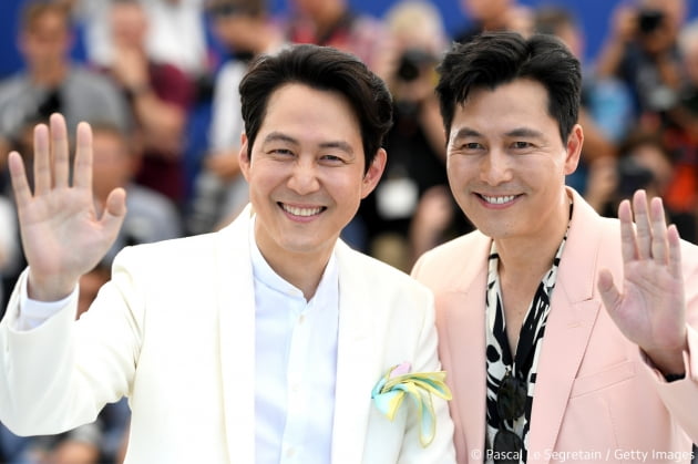 이정재, 정우성 /사진제공=칸국제영화제