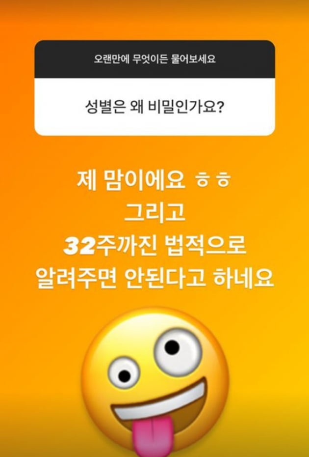 '임신 7개월 박시은♥'진태현, "아이 성별 비밀…이름 정했다" [TEN★]