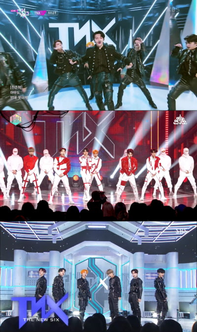 TNX, 데뷔 첫 주 활동 마무리…강렬한 첫인상