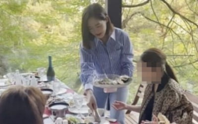 '프로골퍼♥' 성유리, 쌍둥이 육아 뒤로 하고 파티에 푹 빠졌네[TEN★]