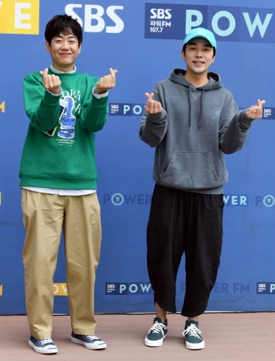 [TEN 포토] 태사자 김형준-박준석 '라디오에서 만나요'