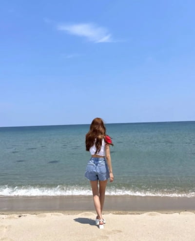 이미주, 기가막혀 환상적인 뒤태...섹시美 한도 초과[TEN★]