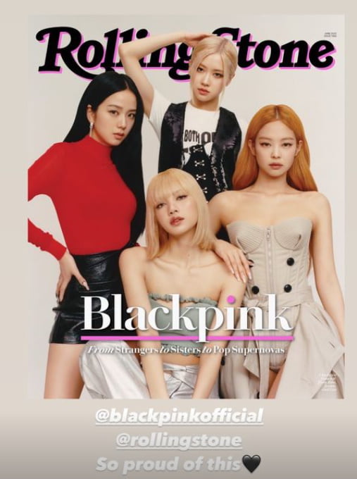 블랙핑크 제니, 열애설 보다 더 자랑스러운 일...아시아계 걸그룹 최초로 표지장식[TEN★]