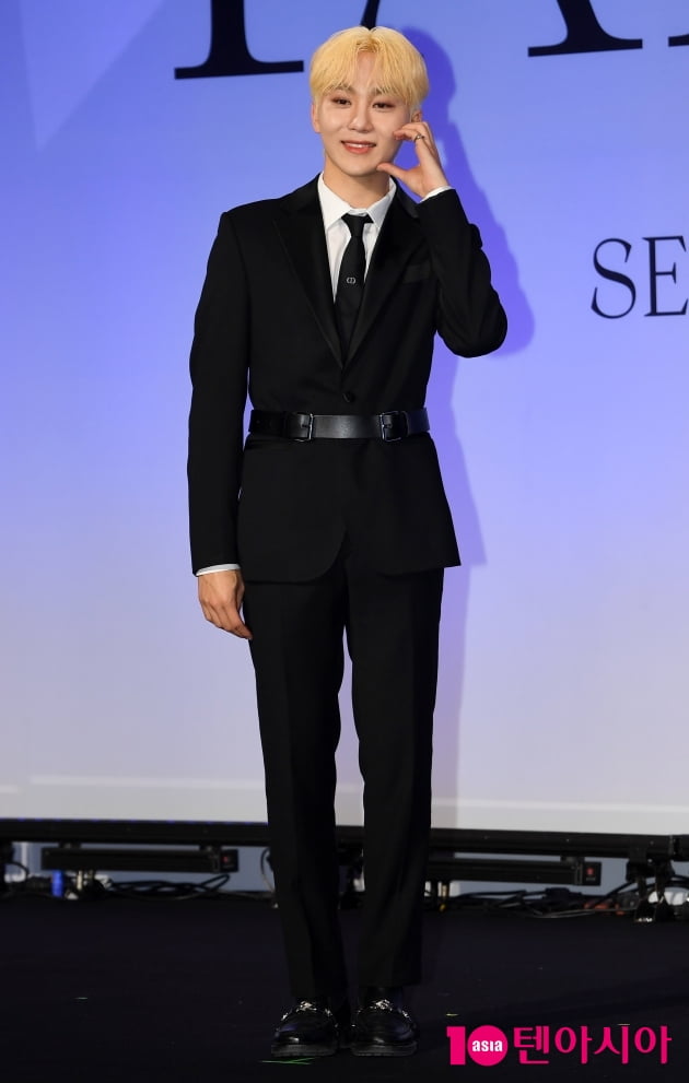[TEN 포토] 세븐틴 승관 '빌보드 1위가 목표'