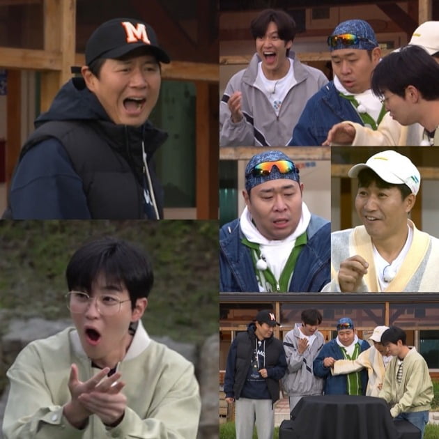 초대형 괴물 생명체에 비명…문세윤 "얘는 말도 할 거 같은데?"('1박')