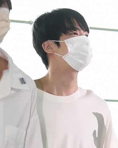 [TEN 포토] 방탄소년단 진 '내가 백악관을 가다니'