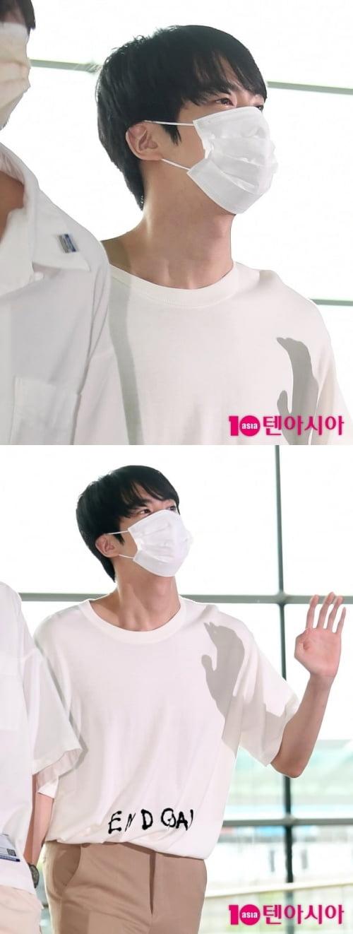 방탄소년단 진, 팬 사랑꾼의 설렘 가득한 인사.. "다녀오겠습니다" 