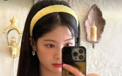 트와이스 다현, '노란 두부' 모먼트…확신의 아이돌 분위기 [TEN★]