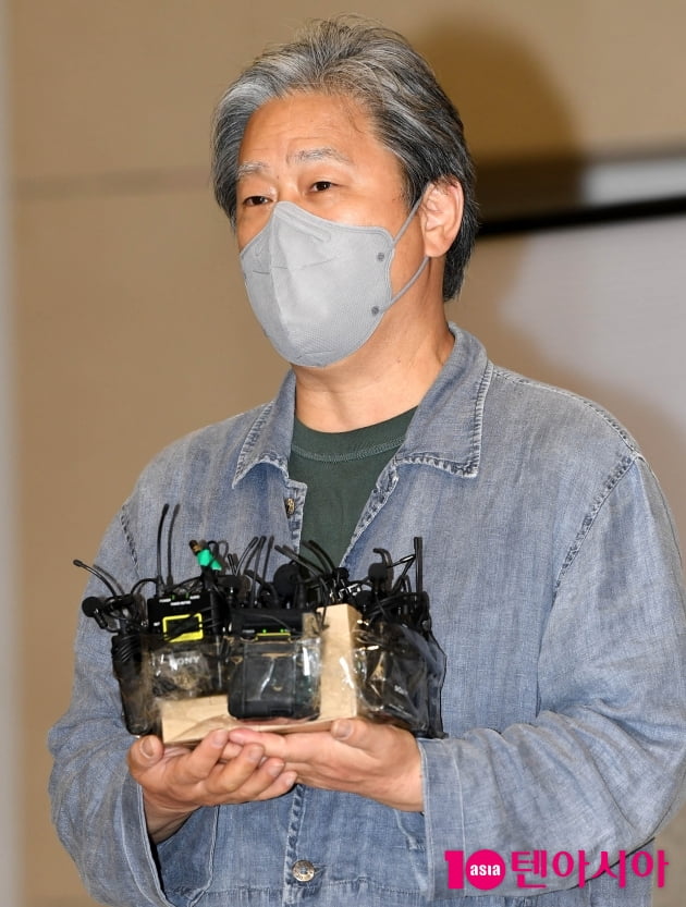 [TEN 포토] 박찬욱 감독 '금위환향 칸의 거장'