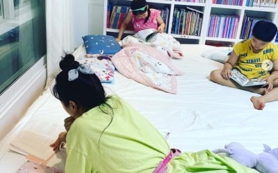 '한의사♥' 장영란, 부쩍 자란 아이들 모습에 뭉클 "많이 컸다 내 새끼들" [TEN★]