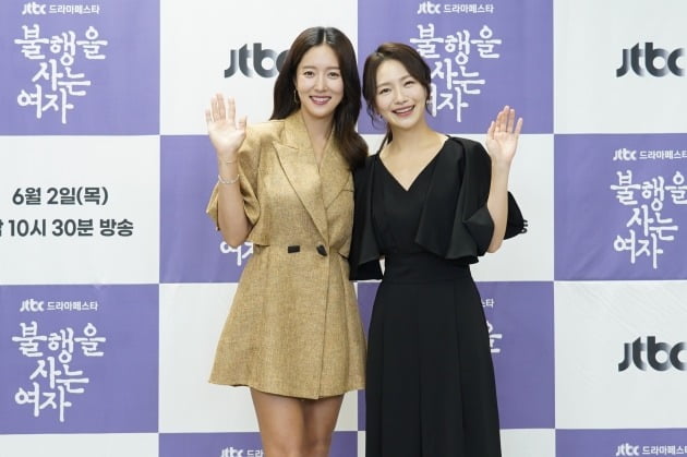 왕빛나, 백은혜./사진제공=JTBC