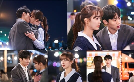 서범준♥최예빈, 막내커플의 대담한 첫 키스…비하인드 대방출 ('현재는 아름다워')