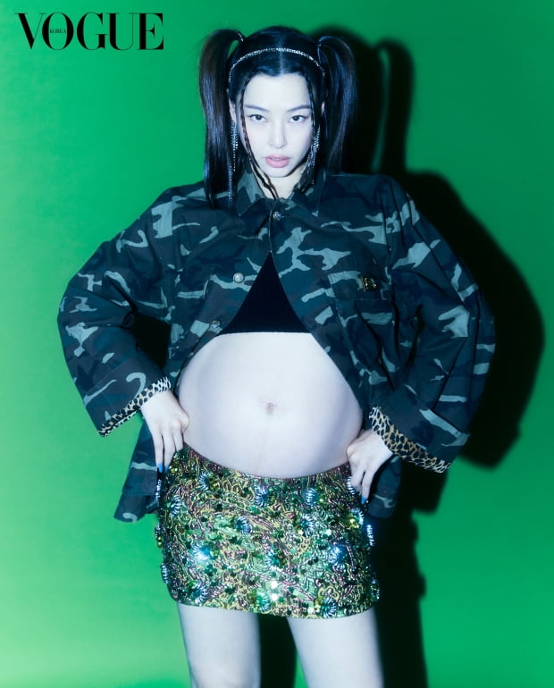 이하늬 만삭 화보 / 사진=이하늬 인스타그램