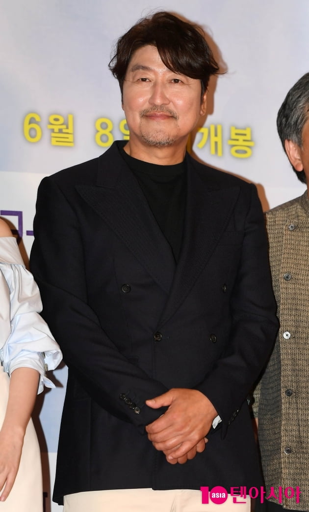 [TEN 포토] 송강호 '부드러운 칸의 남자'