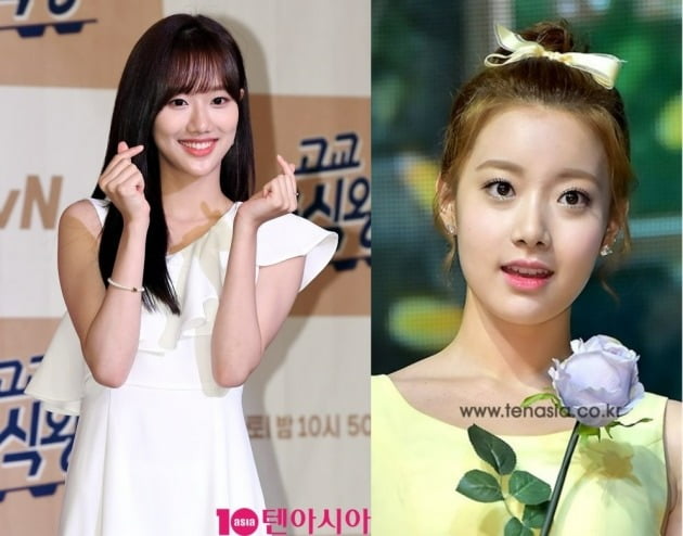 이나은 이현주 / 사진=텐아시아DB