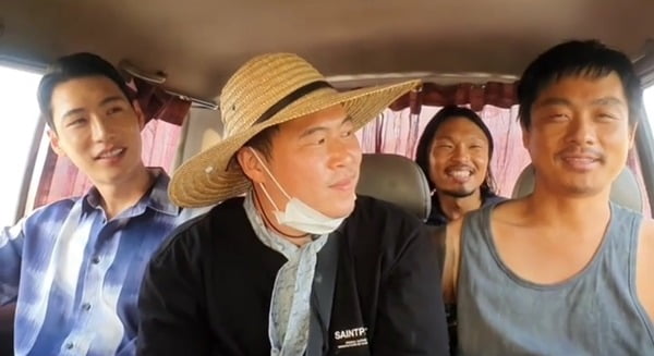 손석구, 악당 패밀리 공개 "'범죄도시2', 납치당해준 800만 관객 모두 사랑"[TEN★]