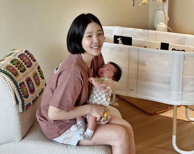 '임성빈♥' 신다은, 아들에게 물려준 신의 선물…이거 하나로 육아 해결[TEN★]