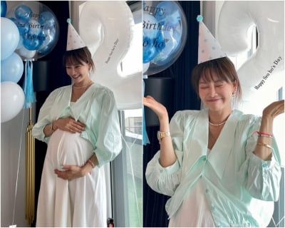 양미라, 첫째 두 돌날 둘째 베이비샤워까지‥"남편, 시커먼 신생아 같아" [TEN★]