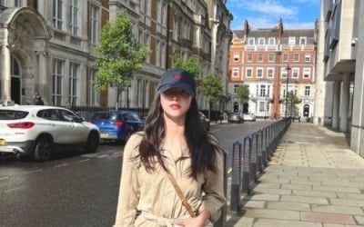 김윤지, 그냥 찍어도 화보…길거리에서 뽐낸 '패셔니스타' [TEN★]